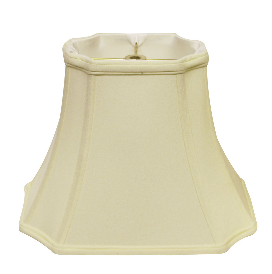 11" Ivory Inverted Rectangle Shantung Lampshade