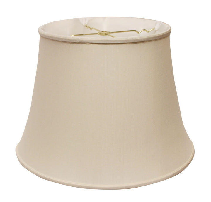 20" Biege Sloped Euro Bell Pongee Shantung Lampshade