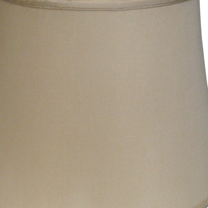 20" Greige Sloped Euro Bell Pongee Shantung Lampshade