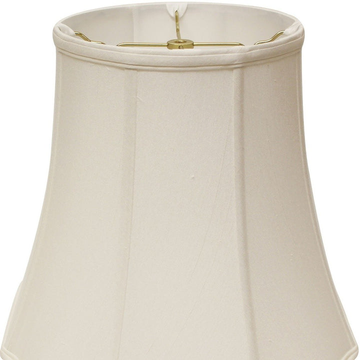 16" White Premium Octagon Monay Shantung Lampshade