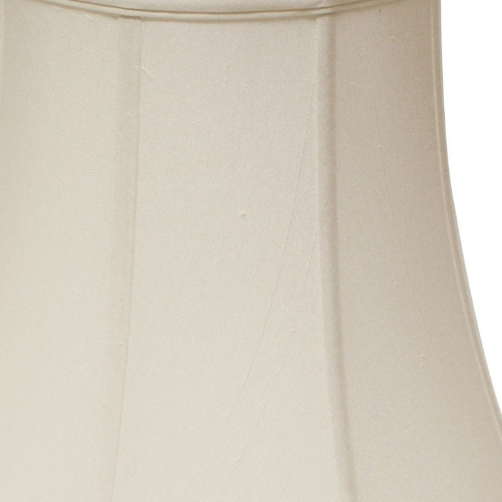 16" White Premium Octagon Monay Shantung Lampshade