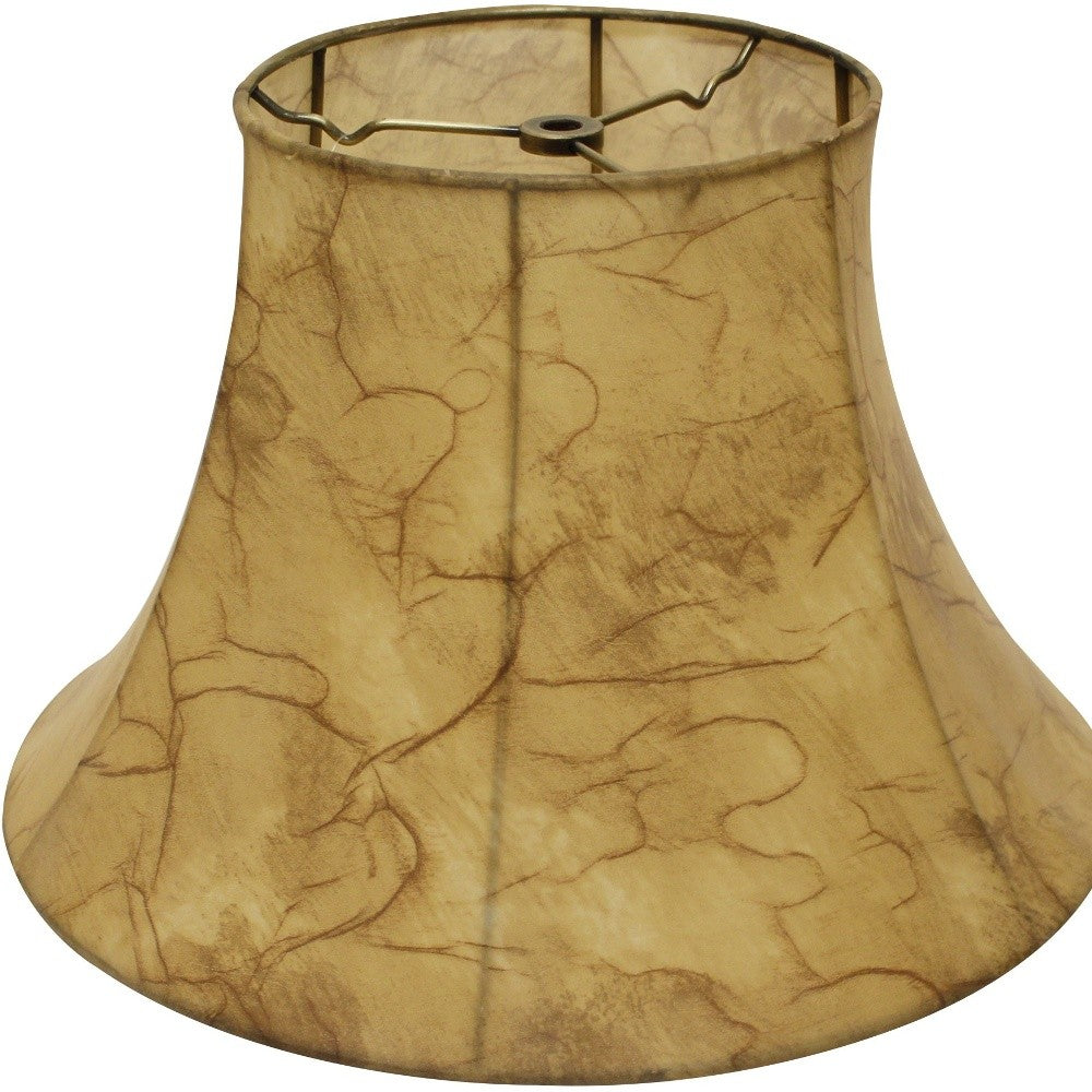 18" Antique Parchment Slanted Softback Lampshade