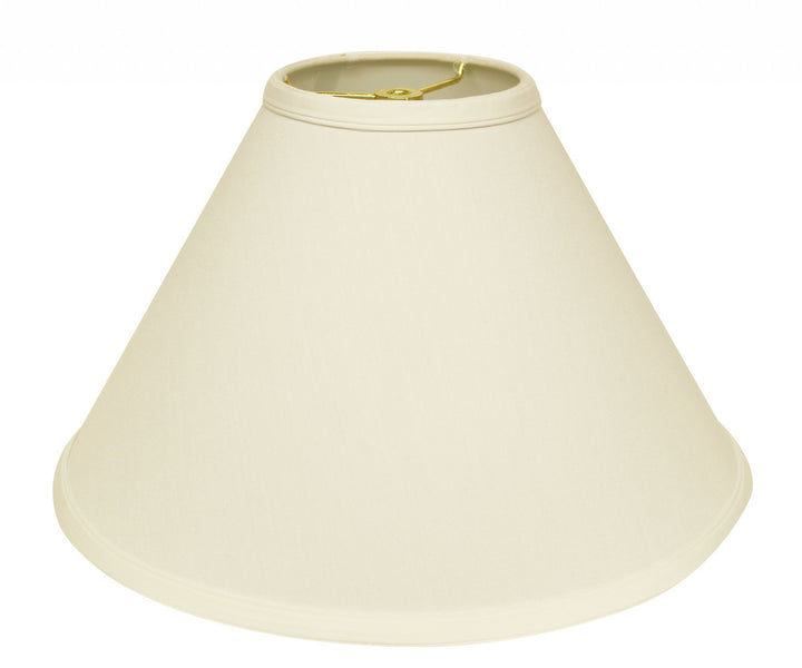 13" Ivory Deep Cone No Slub Lampshade