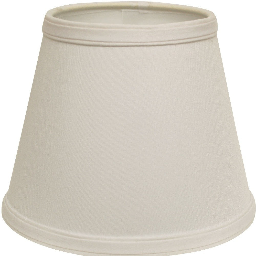 12" White Empire Hardback Slanted No Slub Lampshade