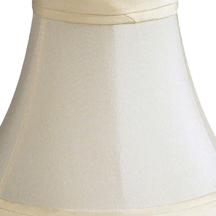 4" Slate Grey Premium Silk Set of 6 Chandelier Shantung Lampshades