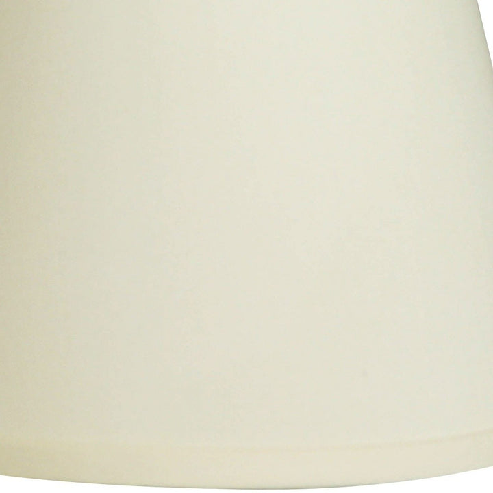 8" Ivory Hardback Empire No Slub Lampshade