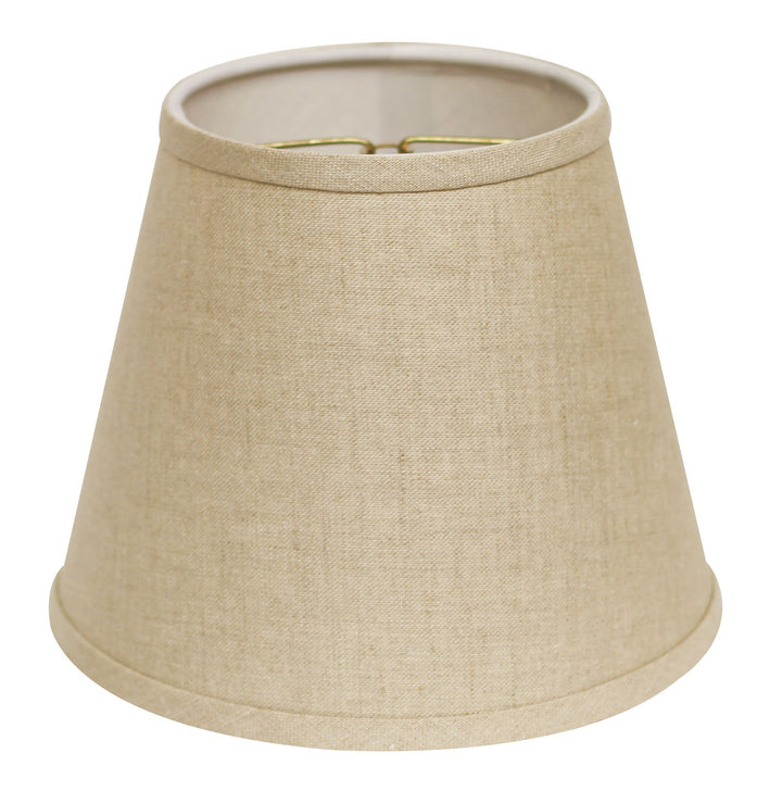 10" Dark Wheat Hardback Empire Linen Lampshade