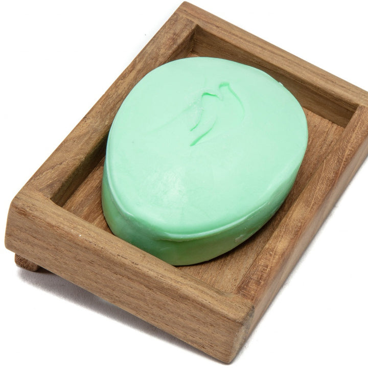 Traditional Solid Teak Wall Mount Soap Dish