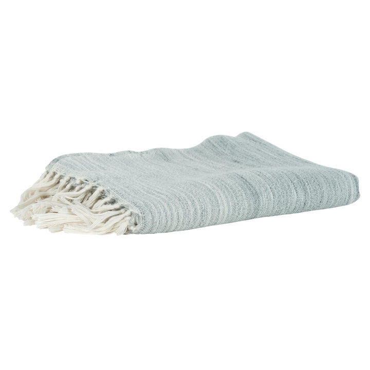 Gray Woven 100% Poly Pet Throw Blanket