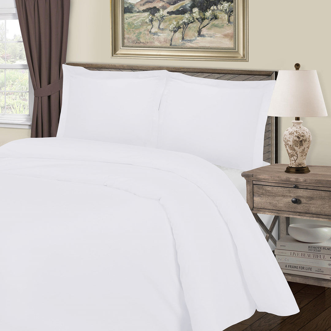 White King Cotton Blend 1000 Thread Count Washable Duvet Cover Set