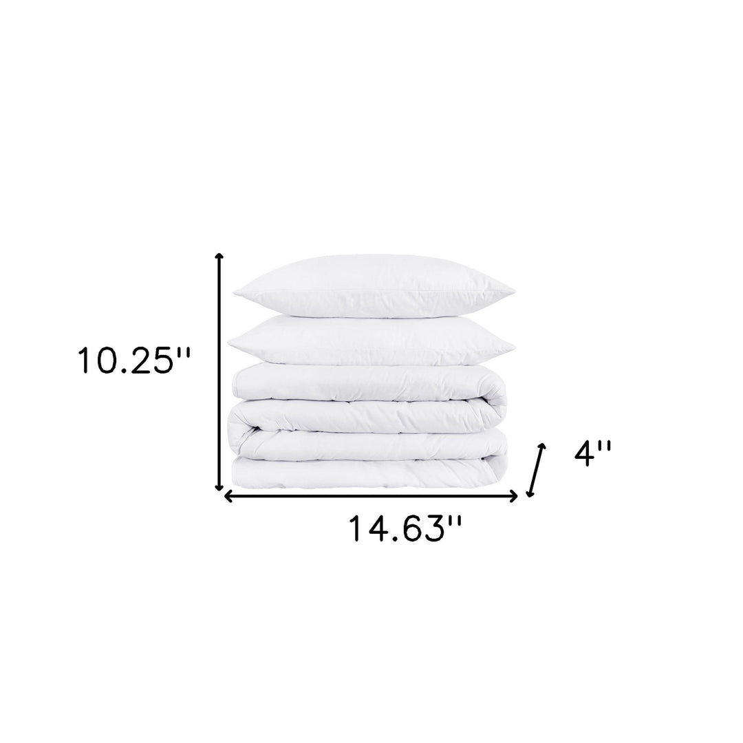 Platinum King Cotton Blend 1200 Thread Count Washable Duvet Cover Set