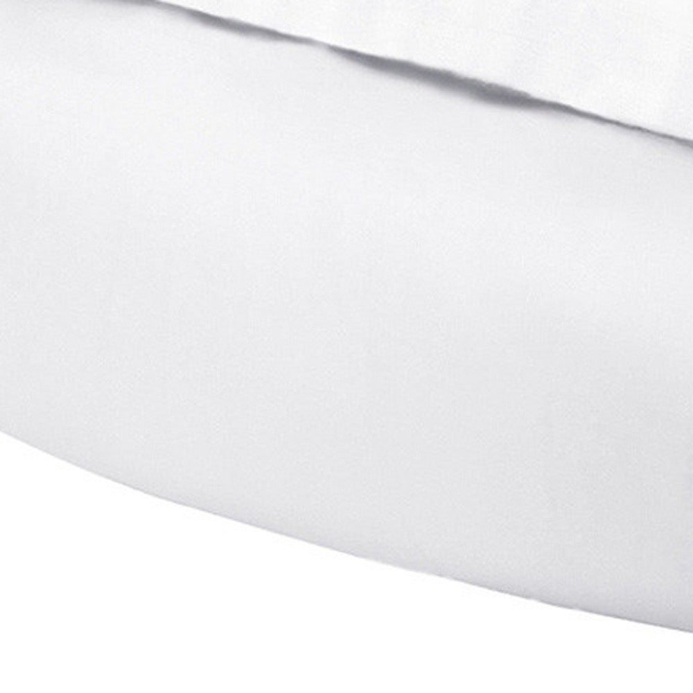 White Queen Cotton Blend 400 Thread Count Washable Duvet Cover Set