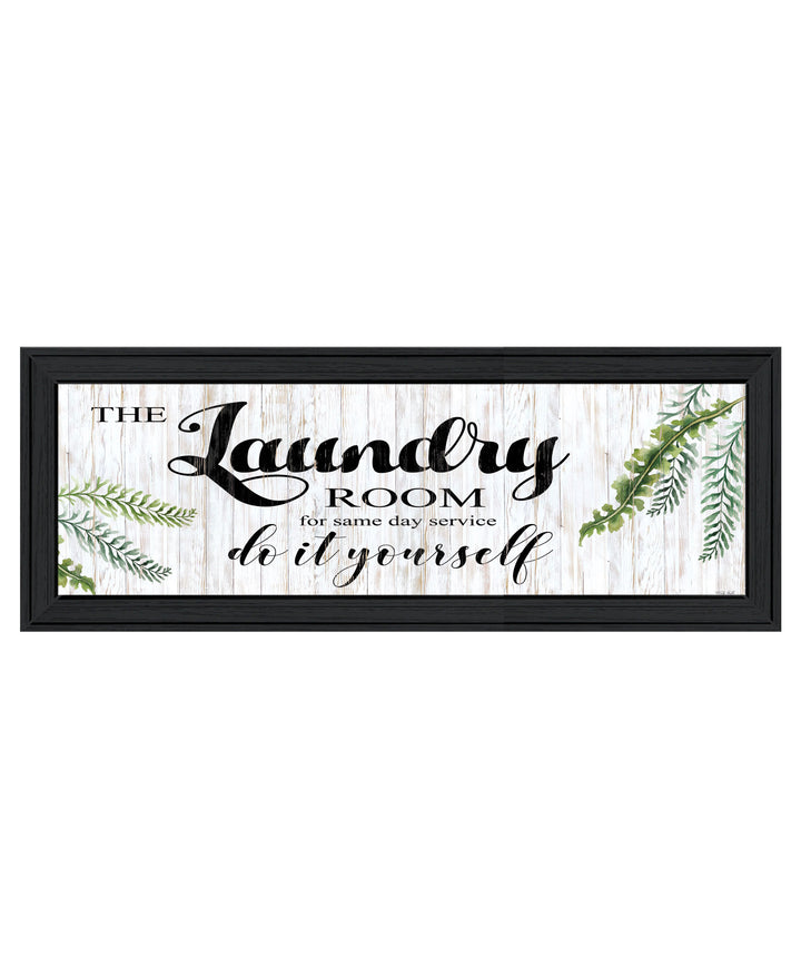 The Laundry Room Black Framed Print Laundry Wall Art