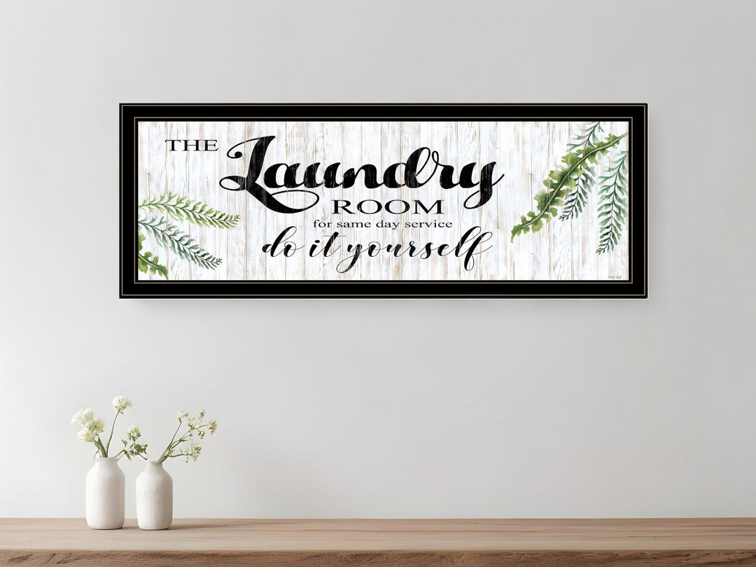 The Laundry Room Black Framed Print Laundry Wall Art