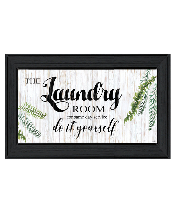 The Laundry Room-Same Day Service Framed Print Wall Art