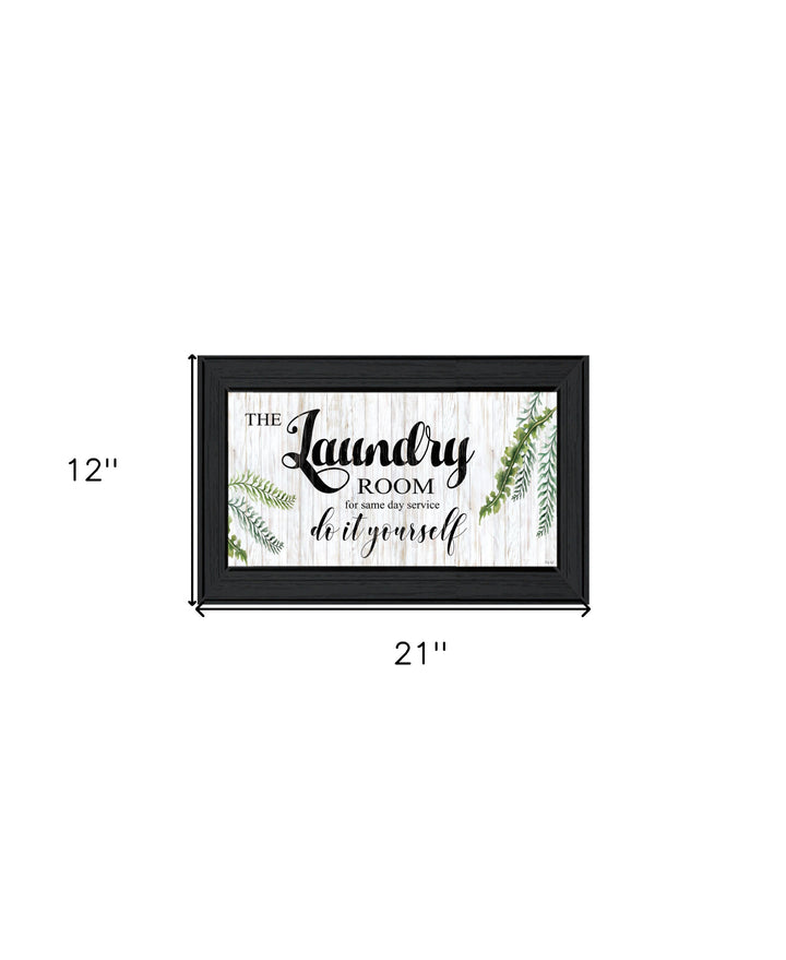 The Laundry Room-Same Day Service Framed Print Wall Art