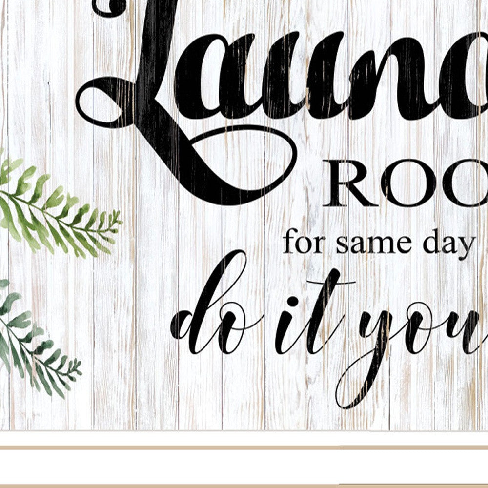 The Laundry Room-Same Day Service Framed Print Wall Art