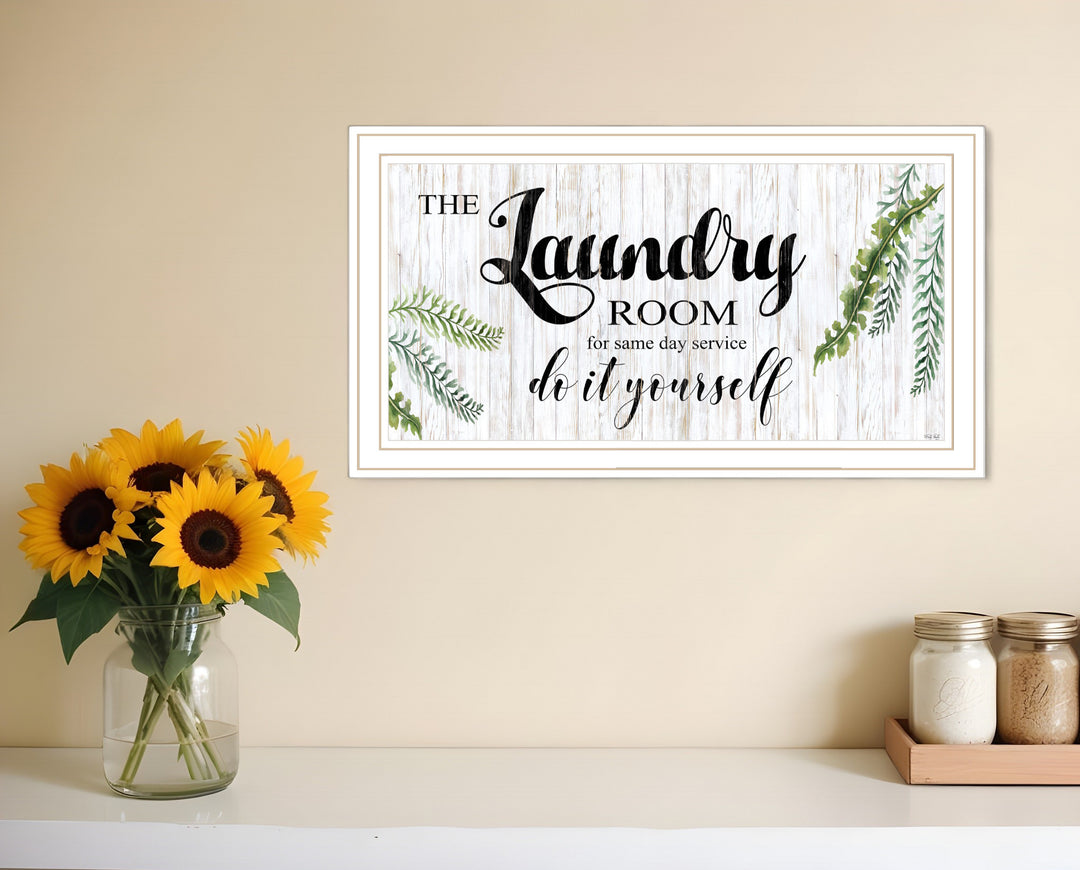 The Laundry Room-Same Day Service Framed Print Wall Art