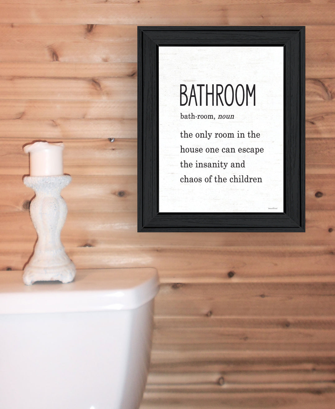 Bathroom Escape Black Framed Print Bathroom Wall Art