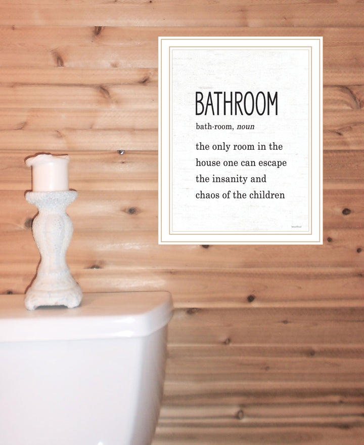 Bathroom Escape Black Framed Print Bathroom Wall Art