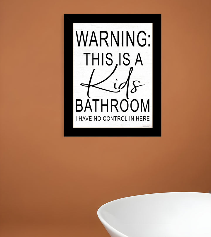 Kids Bathroom Black Framed Print Bathroom Wall Art