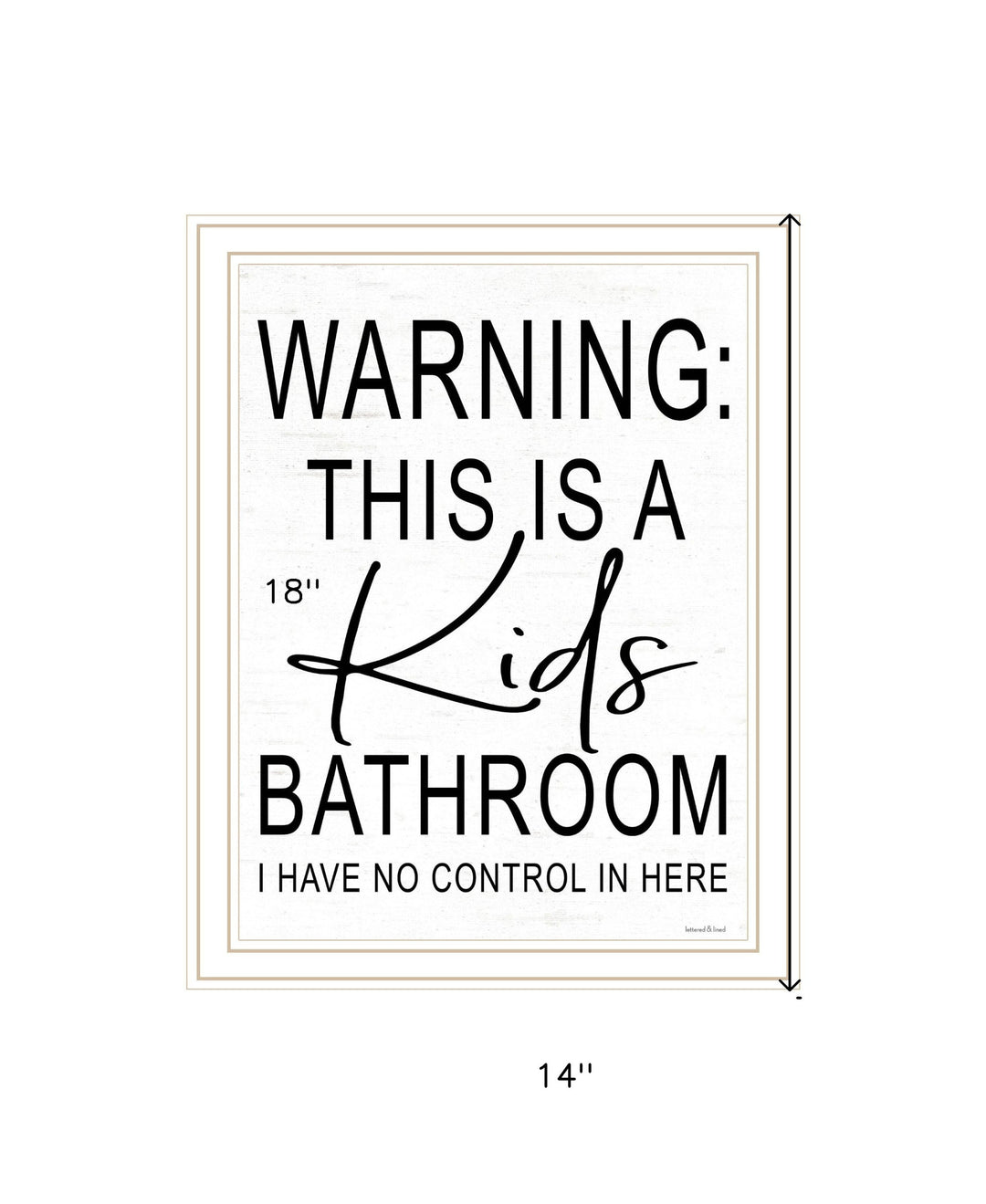 Kids Bathroom Black Framed Print Bathroom Wall Art