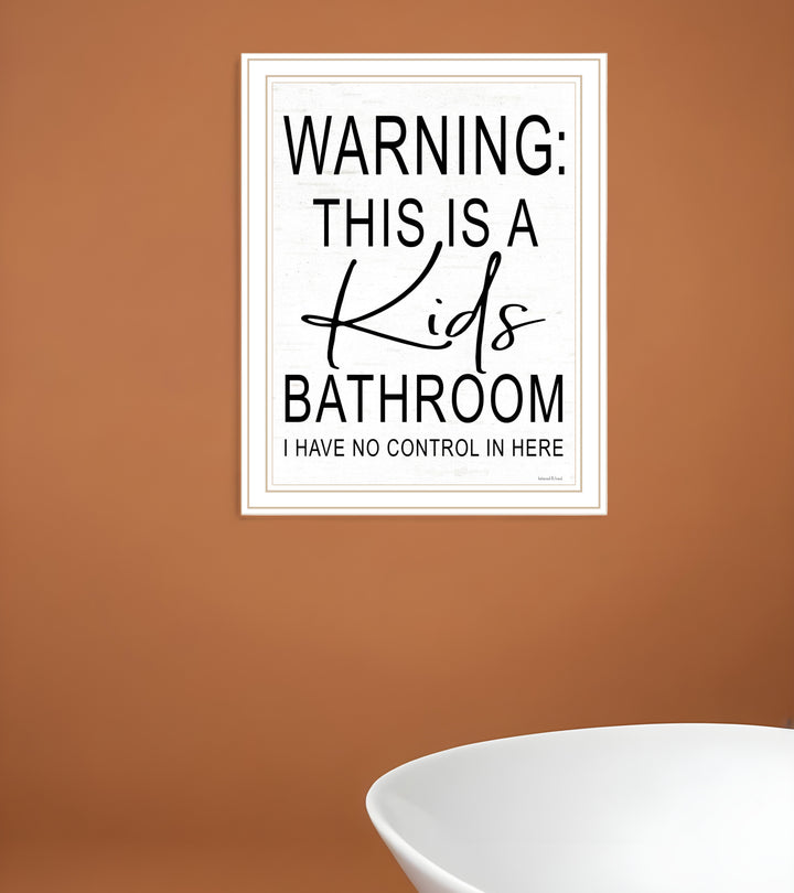 Kids Bathroom Black Framed Print Bathroom Wall Art