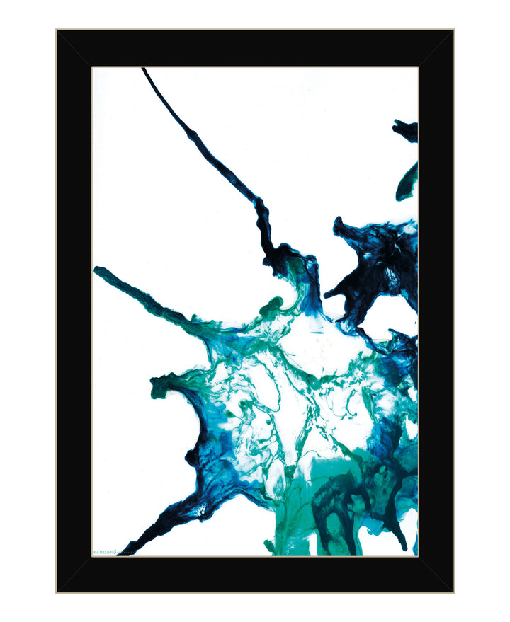 Ocean Living Black Framed Print Wall Art