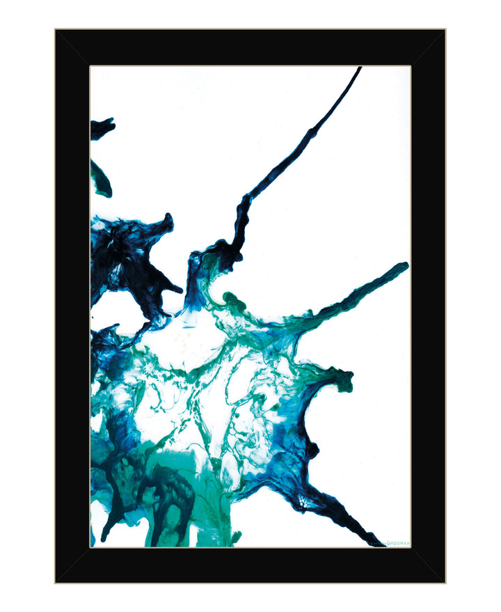 Ocean Living Black Framed Print Wall Art