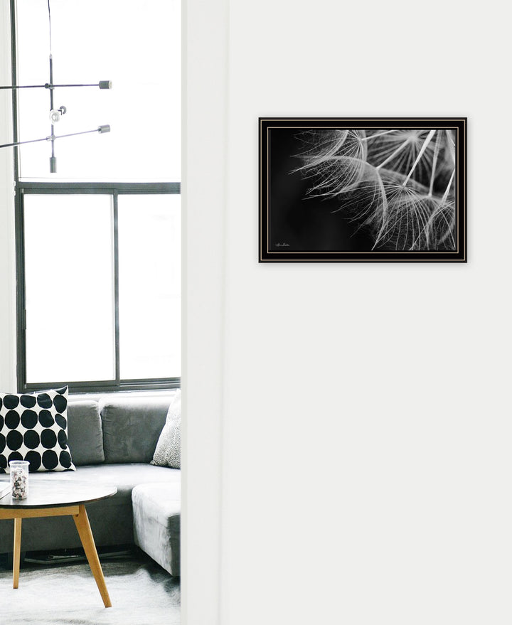 Delicate Beauty Black Framed Print Wall Art