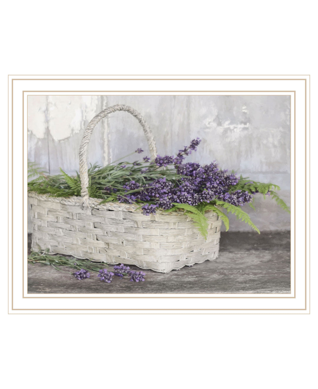 My Lavender Black Framed Print Wall Art