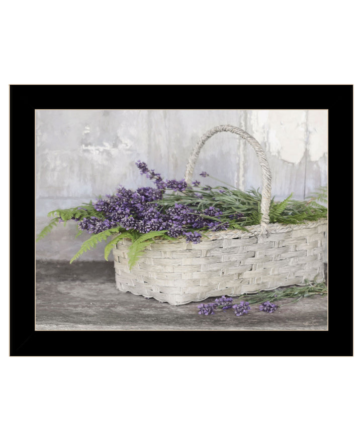 My Lavender Black Framed Print Wall Art